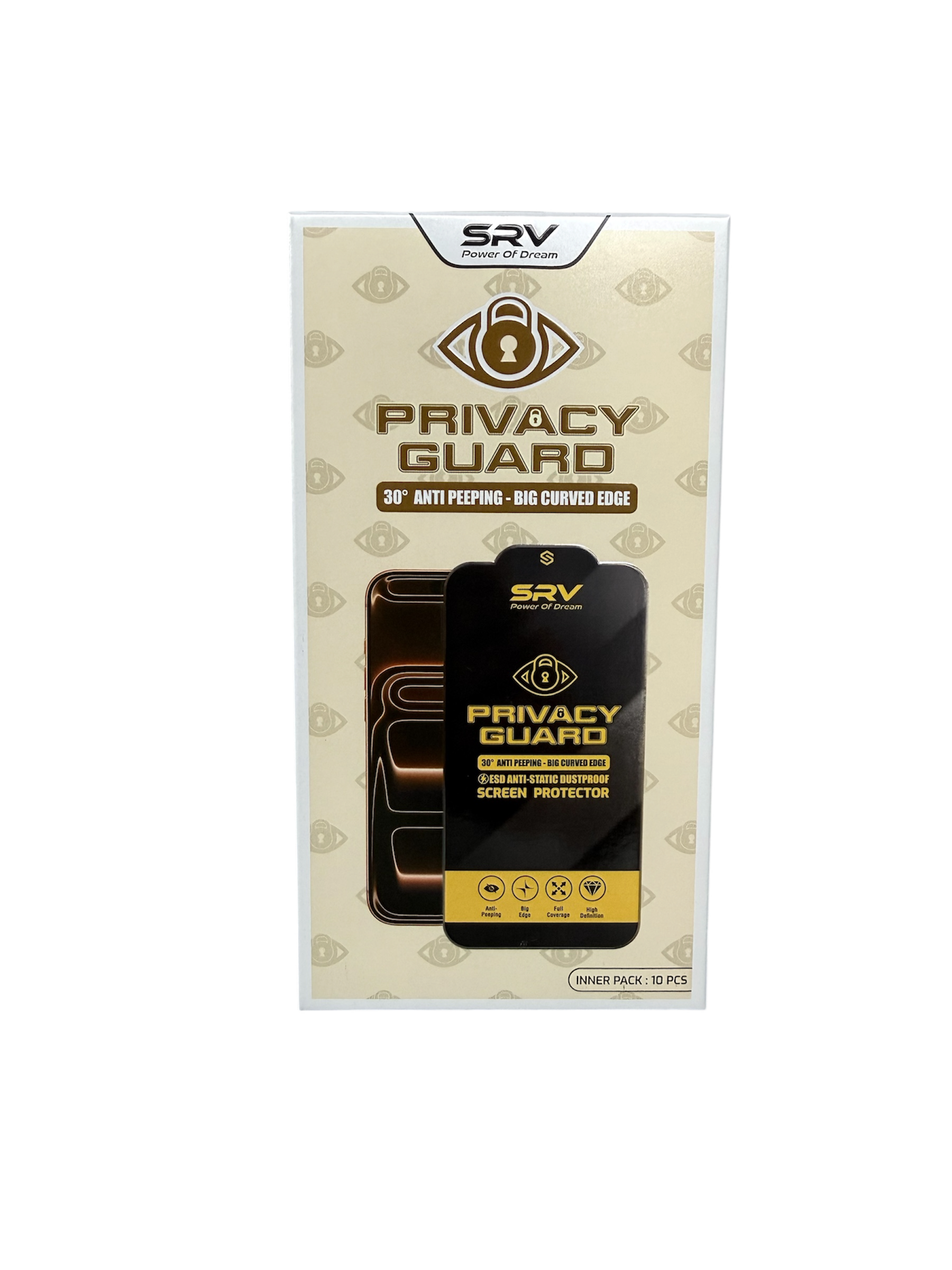 SRV India HD Clear Screen Protector Detail
